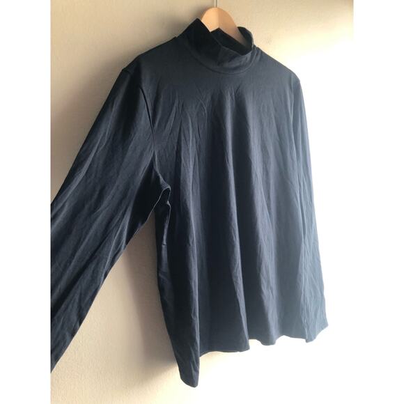 New Everlane Uniform Men Organic Cotton Long Sleeve Turtleneck Medium - Picture 5 of 12